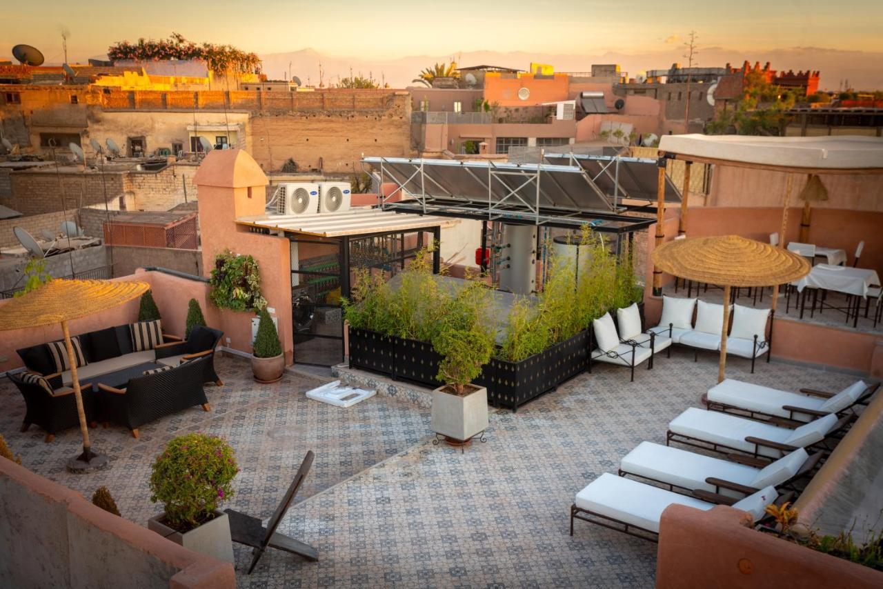 Riad AIX KABAJ&SPA Marrakesh Bagian luar foto